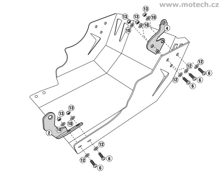 RP7703 - hliníkový kryt motoru - KTM 1190 Adventure R (13) - Kliknutím na obrázek zavřete