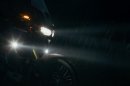 sada mlhových světel EVO včetně držáku BMW F 800 GS (08-12) / F 650 GS (07-11)