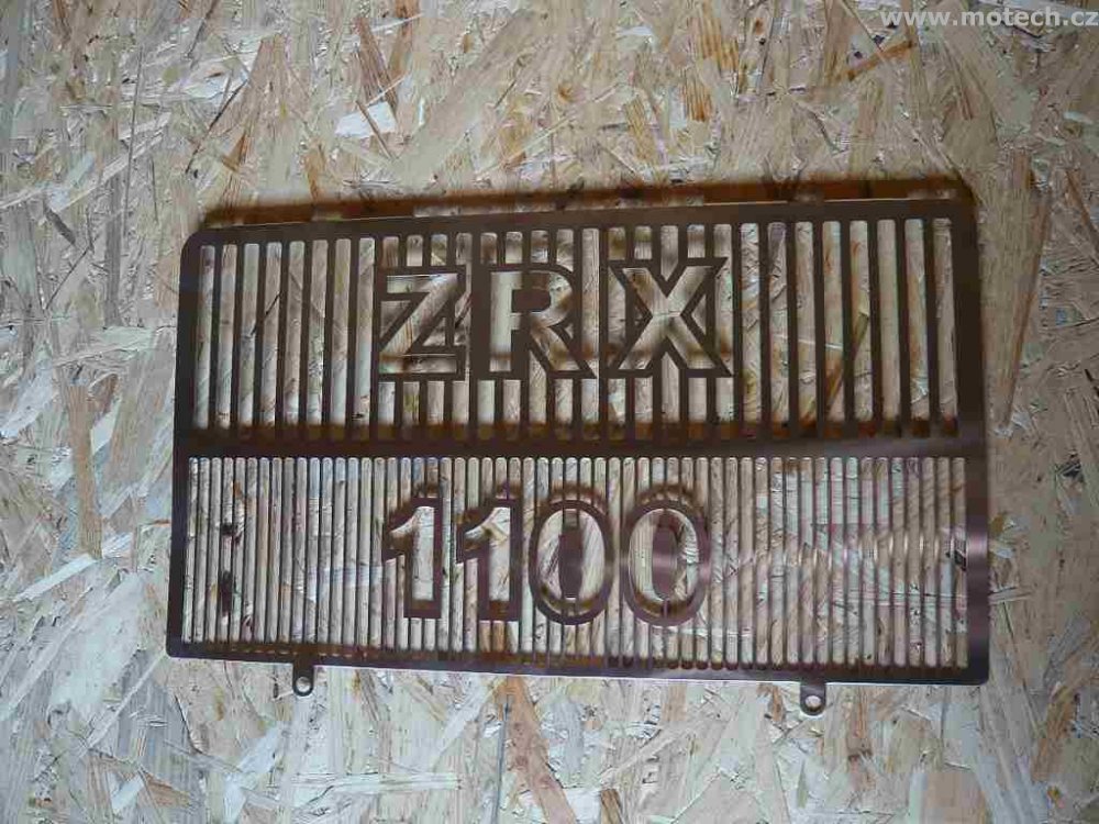 Kryt chladiče na Kawasaki ZRX 1100 - Kliknutím na obrázek zavřete