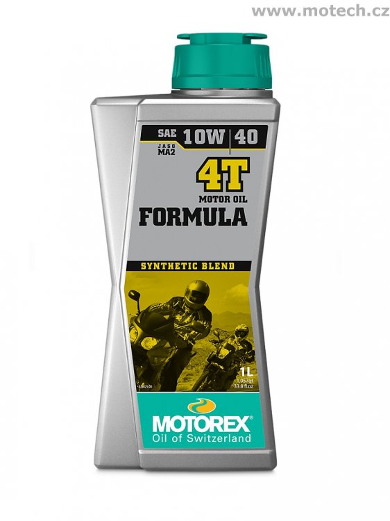 Motorex FORMULA 4T 10W40 - 1 litr - Kliknutím na obrázek zavřete