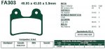 Brzdové destičky EBC - FA303