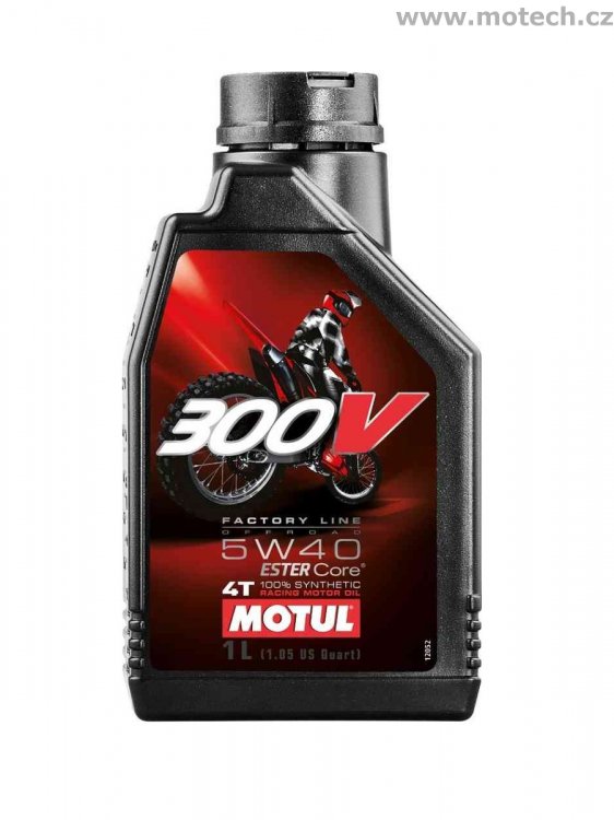 MOTUL 300V OFF ROAD 5W40 1L - Kliknutím na obrázek zavřete