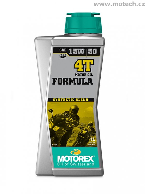 Motorex FORMULA 4T 15W50 - 1 litr - Kliknutím na obrázek zavřete