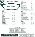 Brzdové destičky EBC - FA181R