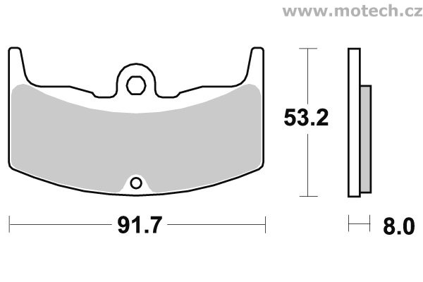 Brzdové destičky přední SBS - 552HF - Kliknutím na obrázek zavřete