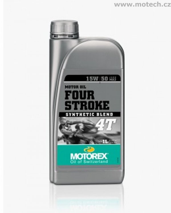 Motorex FOUR STROKE 4T 15W50 - 1 litr - Kliknutím na obrázek zavřete