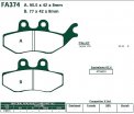 Brzdové destičky EBC - FA374