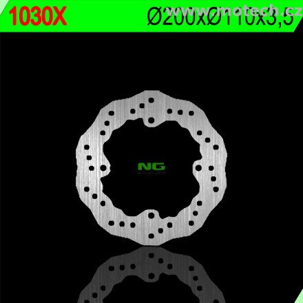 Brzdový kotouč NG 1030X - pevný - Kliknutím na obrázek zavřete