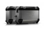 sada bočních kufrů TRAX ION stříbrné 45/45 l Husqvarna TR 650 Terra/Strada