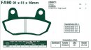 Brzdové destičky EBC - FA90