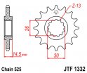 Kolečko JTF1332-17 pro: HONDA RVF 750R-RC45