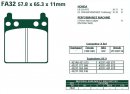 Brzdové destičky EBC - FA32