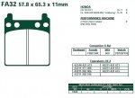 Brzdové destičky EBC - FA32