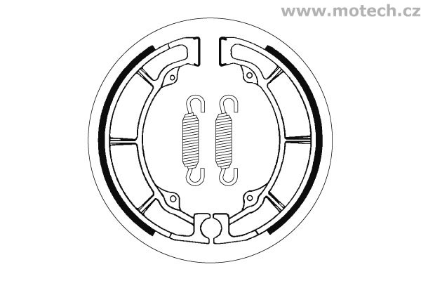 Brzdové pakny SBS - 2038 - Kliknutím na obrázek zavřete