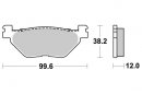 Brzdové destičky zadní SBS - 169MS