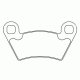 Brzdové destičky CL BRAKES 1230 ATV1