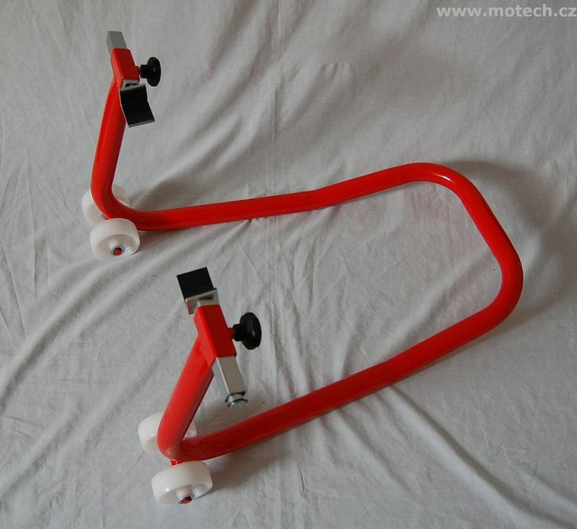 Montážní stojan MS01NR červený - Kliknutím na obrázek zavřete