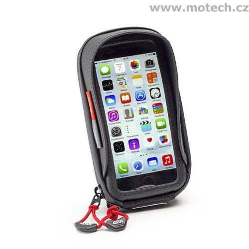 S 956B textilní taštička GIVI včetně držáku pro iPhone 6 nebo Samsung A5 - Kliknutím na obrázek zavřete