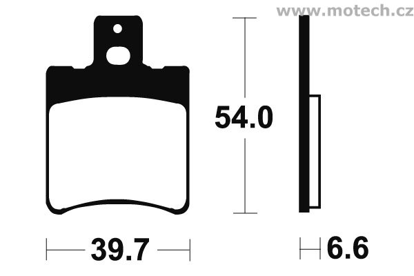 Brzdové destičky přední Bendix - MA 167 - Kliknutím na obrázek zavřete