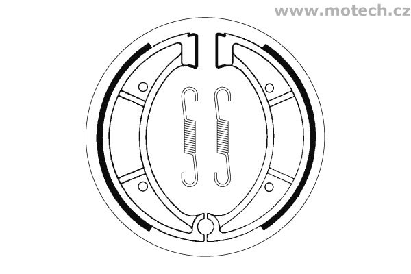 Brzdové pakny SBS - 2117 - Kliknutím na obrázek zavřete