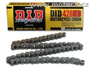 Moto řetěz DID 428H - netěsněný - Kliknutím na obrázek zavřete