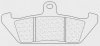 Brzdové destičky CL BRAKES 2801 A3+