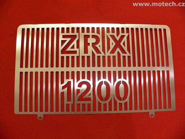 Kryt chladiče na Kawasaki ZRX 1200 - Kliknutím na obrázek zavřete