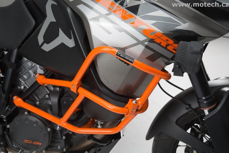 padací rám oranžový - horní k originálnímu KTM 1290 Super Adventure R / S (16-) - Kliknutím na obrázek zavřete