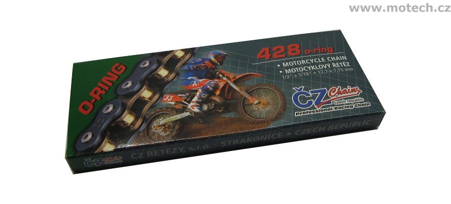 Řetězová sada ČZ pro YAMAHA AG 200 L, FU, FB, W, F 84-94 - Kliknutím na obrázek zavřete