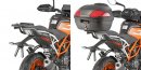 Kappa - KZ7707 horní nosič pro kufr Monolock - KTM Duke 125 390 (17-18)