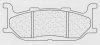 Brzdové destičky CL BRAKES 2391 S4