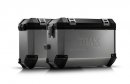 sada bočních kufrů TRAX ION stříbrné 45/37 l BMW F 750/850 GS (18-)