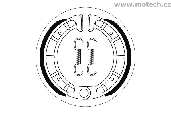 Brzdové pakny SBS - 2206 - Kliknutím na obrázek zavřete