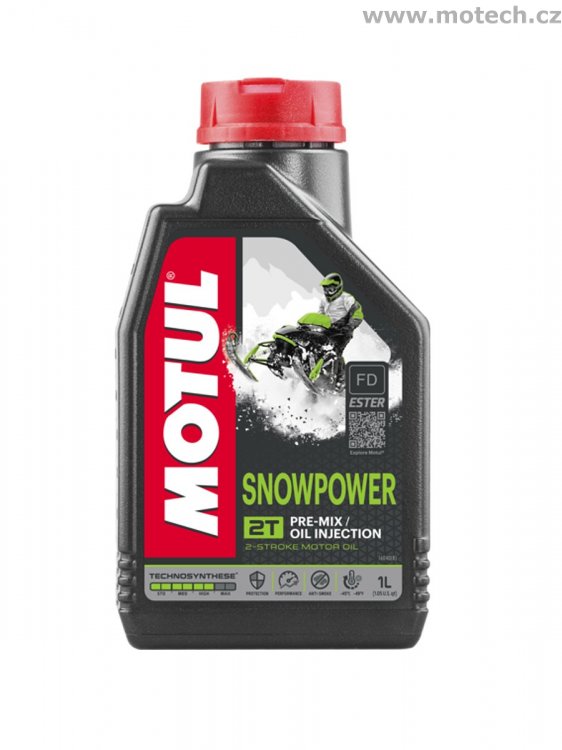 MOTUL SNOWPOWER 2T ESTER 1L - Kliknutím na obrázek zavřete