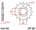 Kolečko JTF427-12 pro: SUZUKI RM 125