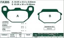 Brzdové destičky EBC - FA305