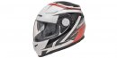 Přilba CASSIDA EVO bílá-černá-červená