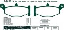 Brzdové destičky EBC - FA419