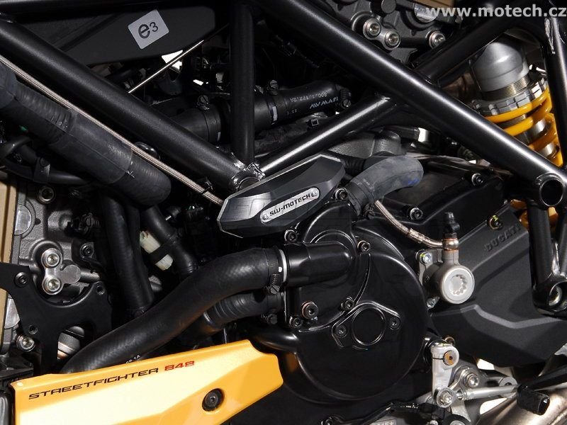 Padací protektor na rám Ducati 848 Streetfighter (11-) - Kliknutím na obrázek zavřete