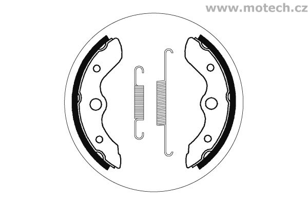 Brzdové pakny SBS - 2083 - Kliknutím na obrázek zavřete