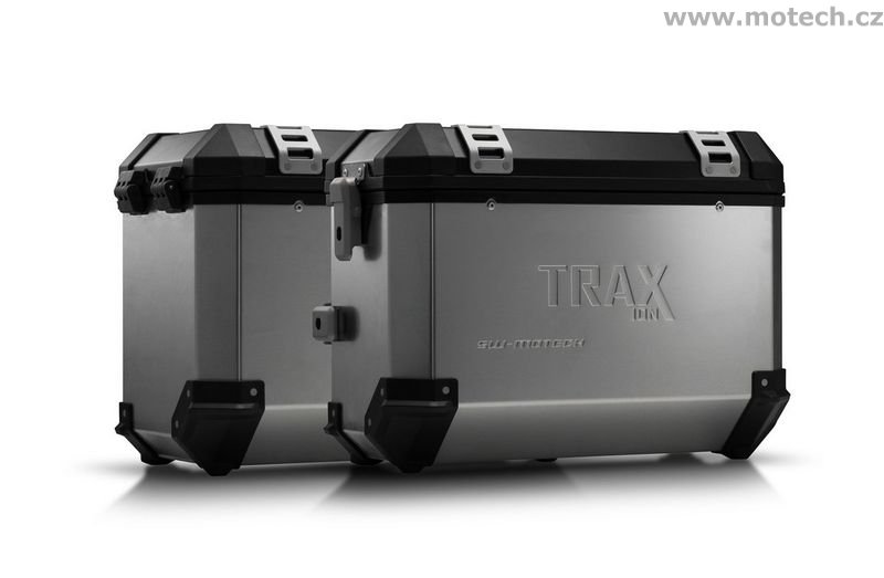 sada bočních kufrů TRAX ION stříbrné 37/45 l BMW F 800/700/650 GS (08-) - Kliknutím na obrázek zavřete