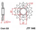 Kolečko JTF1446-13 pro: KAWASAKI KX 250F