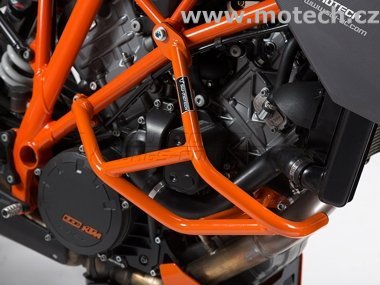 padací rám oranžový KTM 1290 Super Duke R (14-) - Kliknutím na obrázek zavřete