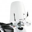 153A čiré plexi 56 x 66 cm APRILIA SCARABEO 50-100 / 50 Street ( 09 - 13 )