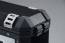 hliníkový kufr TRAX ION 45 l černý, levý