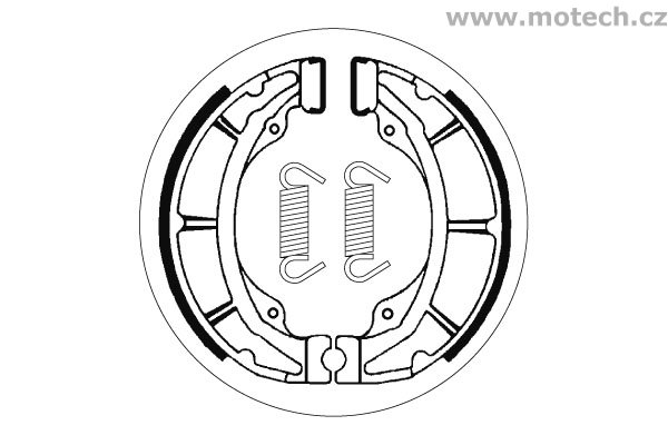 Brzdové pakny SBS - 2103 - Kliknutím na obrázek zavřete