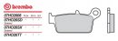 Brzdové destičky Brembo - BRM 07HO26SD