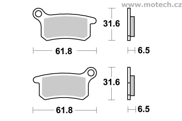 Brzdové destičky přední SBS - 783RSI - Kliknutím na obrázek zavřete