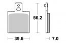 Brzdové destičky přední SBS - 138CT