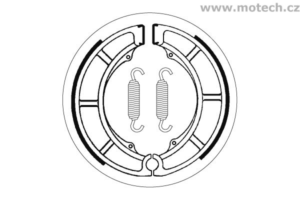 Brzdové pakny SBS - 2097 - Kliknutím na obrázek zavřete